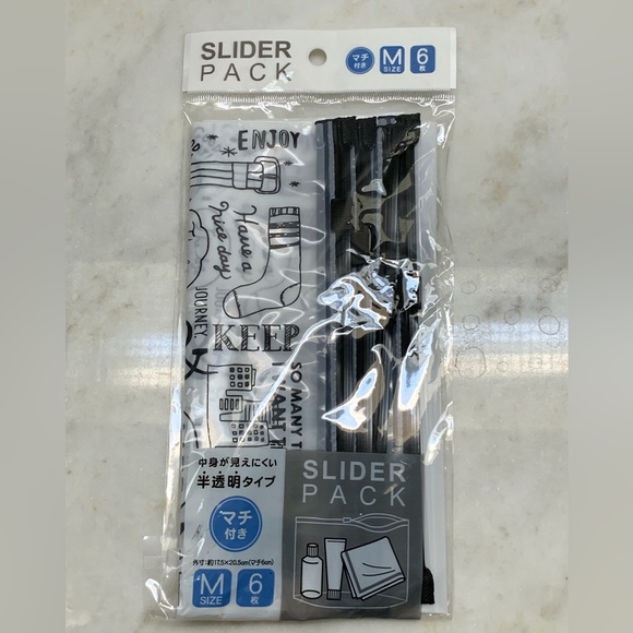 NWT 6 Pack Medium Travel Bags - Picture 3 of 4